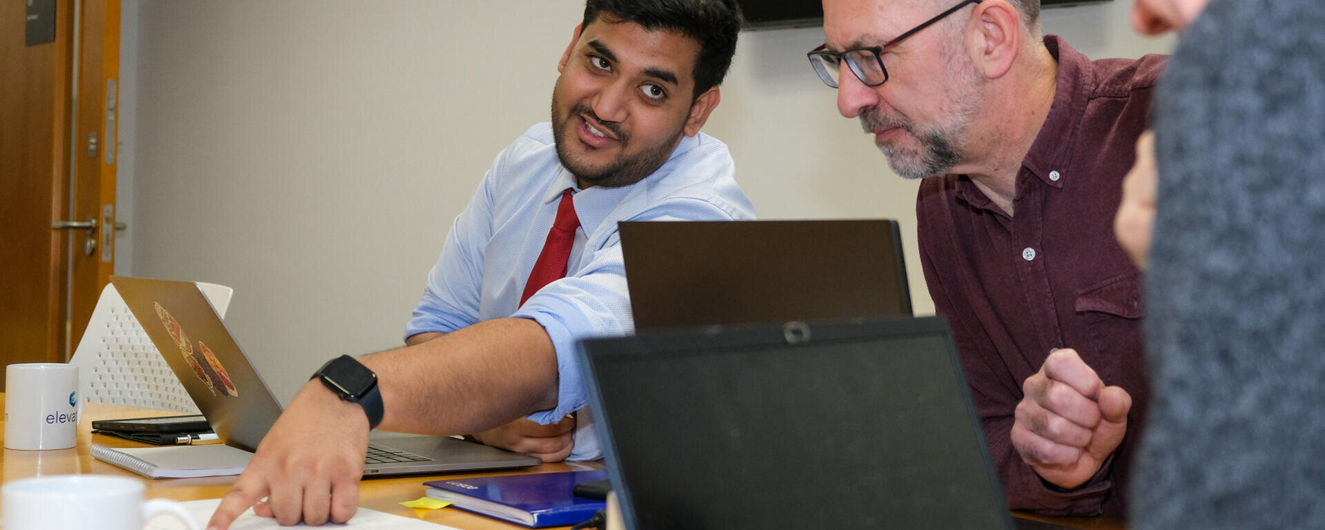 IT delivery meeting with Elevation